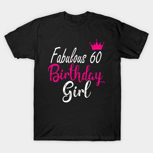 60th birthday T-Shirt by creativeKh